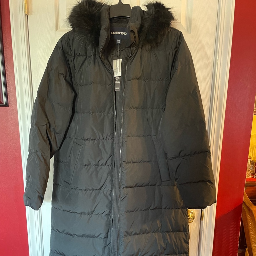 Lands End Down Tall Maxi Winter Coat